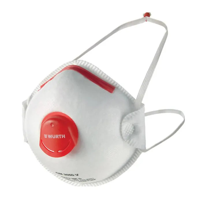 Maschera respiratoria FFP2 WURTH 16172, protezione efficace, comfort ottimale per uso professionale e quotidiano.