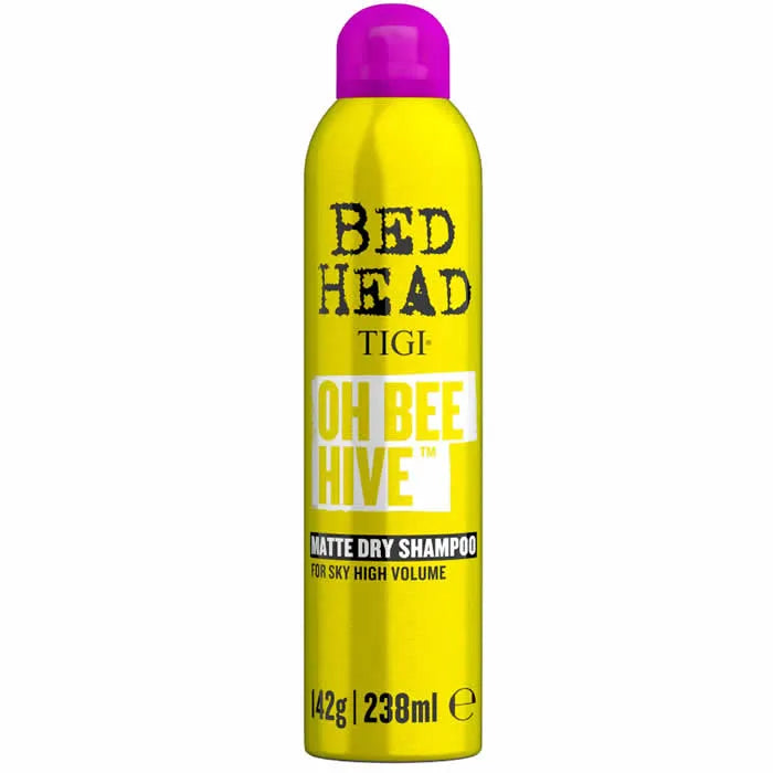 Shampoo secco opaco Tigi Bed Head Oh Bee Hive! da 238ml per capelli freschi e voluminosi.