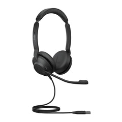 Cuffie JABRA 23189-999-779 con microfono integrato e cavo USB-C, progettate per l'uso professionale su computer