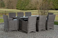 Sitzgruppe Fontana XL Creme - grau-meliert