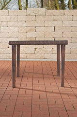 Tisch Bari 100x100 - braun-meliert