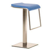 Barhocker Lameng Kunstleder E78 - blau - InfinityMarket