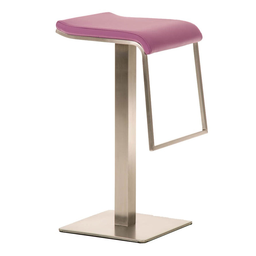 Barhocker Lameng Kunstleder E78 - lila - InfinityMarket