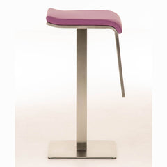Barhocker Lameng Kunstleder E78 - lila - InfinityMarket