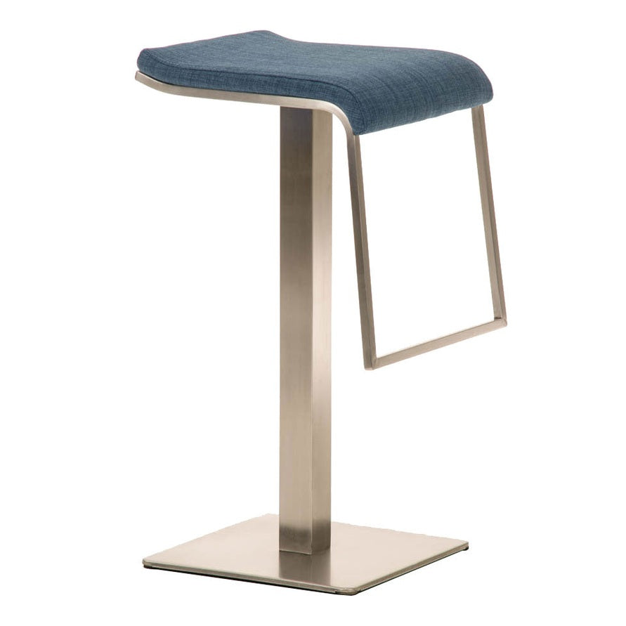 Barhocker Lameng Stoff E78 - blau - InfinityMarket