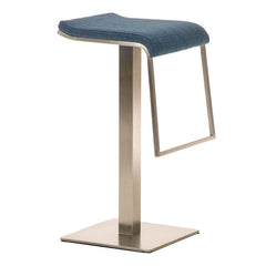 Barhocker Lameng Stoff E78 - blau - InfinityMarket