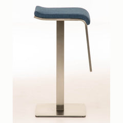 Barhocker Lameng Stoff E78 - blau - InfinityMarket