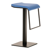 Barhocker Lameng Kunstleder B78 - blau - InfinityMarket