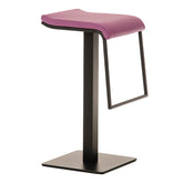 Barhocker Lameng Kunstleder B78 - lila - InfinityMarket