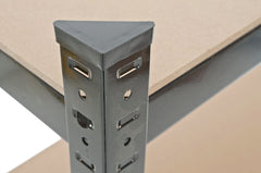 Steckregal 90x40x180 - schwarz