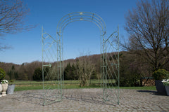 Rosenbogen mit Tor Melissa - antik-grün