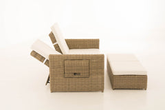 Sofa Ancona Cremeweiss 5mm - natura
