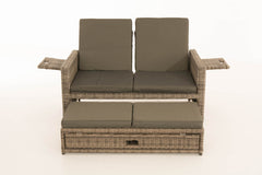 Sofa Ancona Anthrazit 5mm - grau-meliert