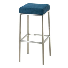 Barhocker Montreal E85 Stoff - blau - InfinityMarket