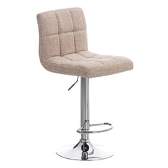 Barhocker Peru STOFF C - creme - InfinityMarket
