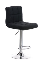 Barhocker Peru STOFF C - schwarz