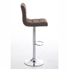 Barhocker Peru STOFF C - braun - InfinityMarket