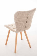 Stuhl Elda Stoff natura - creme