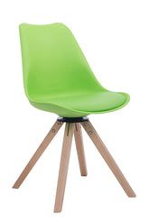 Besucherstuhl Troyes Drehbar Natura Square - gr�n