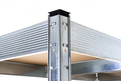 Steckregal 160x60x180 - silber