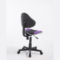 Arbeitshocker Bastian, schwarz - lila