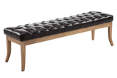 Sitzbank Ramses Kunstleder antik-hell 150 - braun