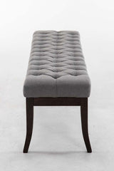 Sitzbank Ramses Stoff antik-dunkel 150 - grau