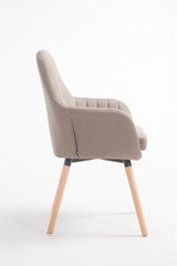 Stuhl Florian Stoff Natura - taupe