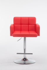 Barhocker Los Angeles Kunstleder C - rot