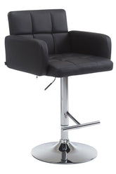 Barhocker Los Angeles Kunstleder C - schwarz