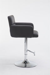 Barhocker Los Angeles Kunstleder C - schwarz