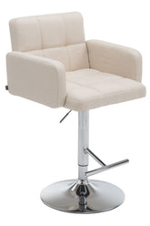Barhocker Los Angeles Stoff C - creme