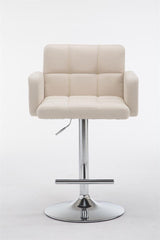 Barhocker Los Angeles Stoff C - creme