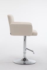 Barhocker Los Angeles Stoff C - creme