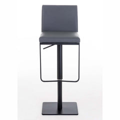 Barhocker Panama B Kunstleder - grau - InfinityMarket
