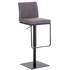 Barhocker Panama B Stoff - grau - InfinityMarket