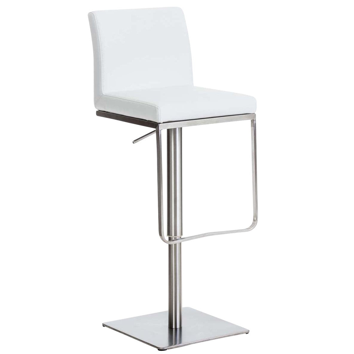 Barhocker Panama E Kunstleder - weiß - InfinityMarket