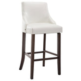 Barhocker Innsbruck antik-dunkel - weiß - InfinityMarket
