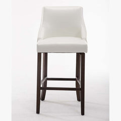 Barhocker Innsbruck antik-dunkel - weiß - InfinityMarket