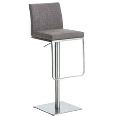 Barhocker Panama E Stoff - grau - InfinityMarket