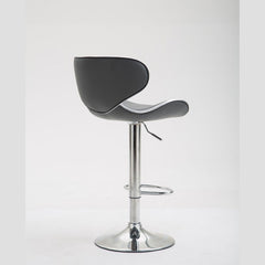 Barhocker Las Vegas V2 chrom - grau - InfinityMarket