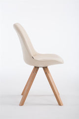 Besucherstuhl Laval Natura Square - creme