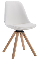 Besucherstuhl Calais Drehbar Natura Square - wei�