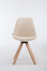 Besucherstuhl Calais Drehbar Natura Square - creme