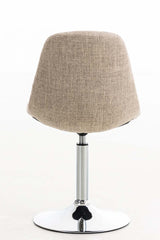 Stuhl Emil Stoff - creme