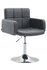 Lounger Los Angeles Kunstleder - grau