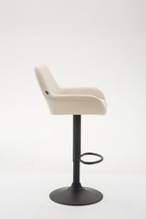 Barhocker Braga Kunstleder B - creme