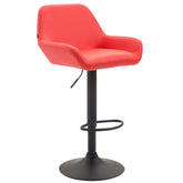 Barhocker Braga Kunstleder B - rot - InfinityMarket