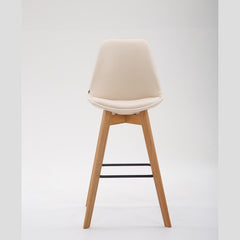 Barhocker Metz Kunstleder Natura - creme - InfinityMarket