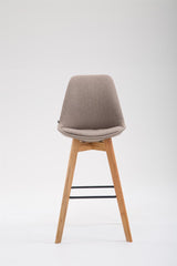 Barhocker Metz Stoff Natura - taupe